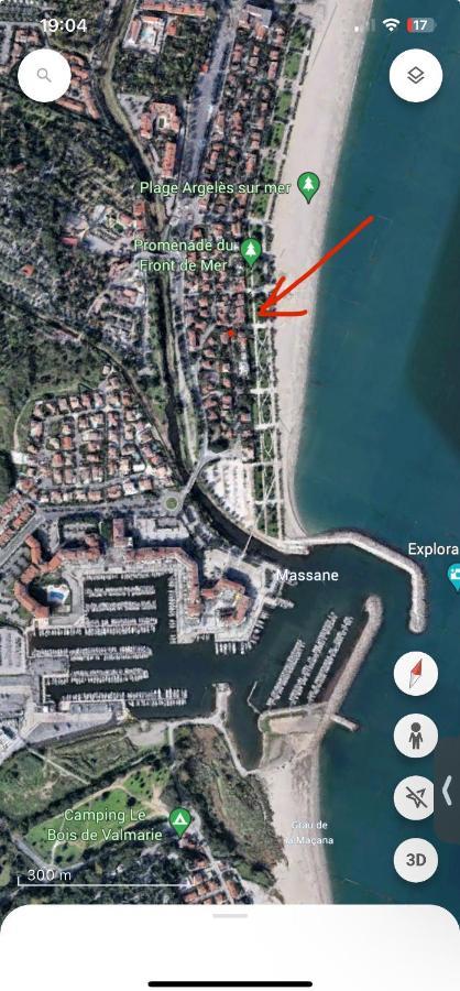 Les Pieds Dans Le Sable Apartment Argeles-sur-Mer Luaran gambar